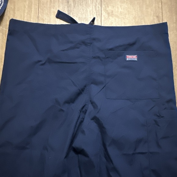 Cherokee Workwear Unisex Scrub Medical Pants Navy‎ Blue Size Small - 2 Pair - Picture 7 of 11